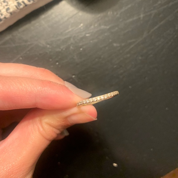 Wedding band. Size 4.75. Gold. - Picture 2 of 3